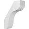 Ekena Millwork 5-in. W x 14-in. D x 18-in. H Stanfield Architectural Grade PVC Knee Brace BRCP05X14X18STA - alternate 1